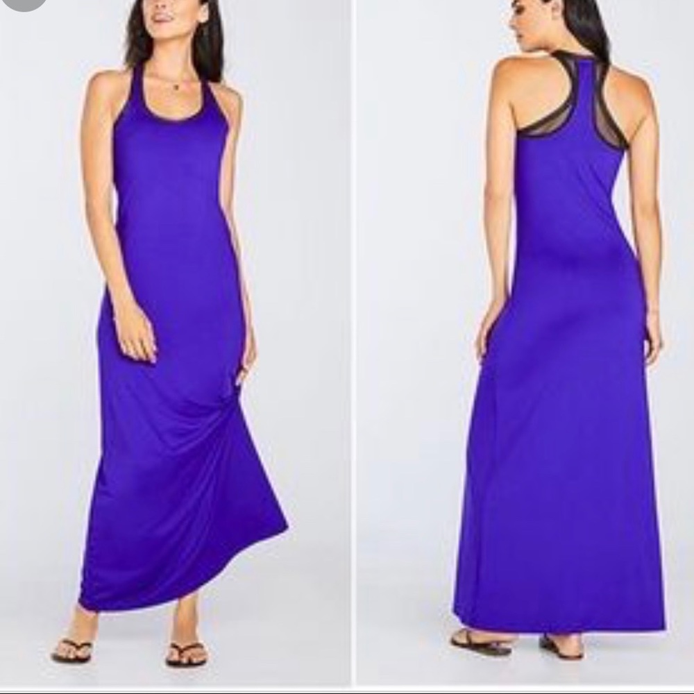 Fabletics Blue Maxi Dress.